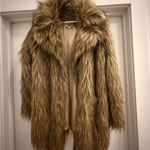 Luxurious Faux Fur Coat